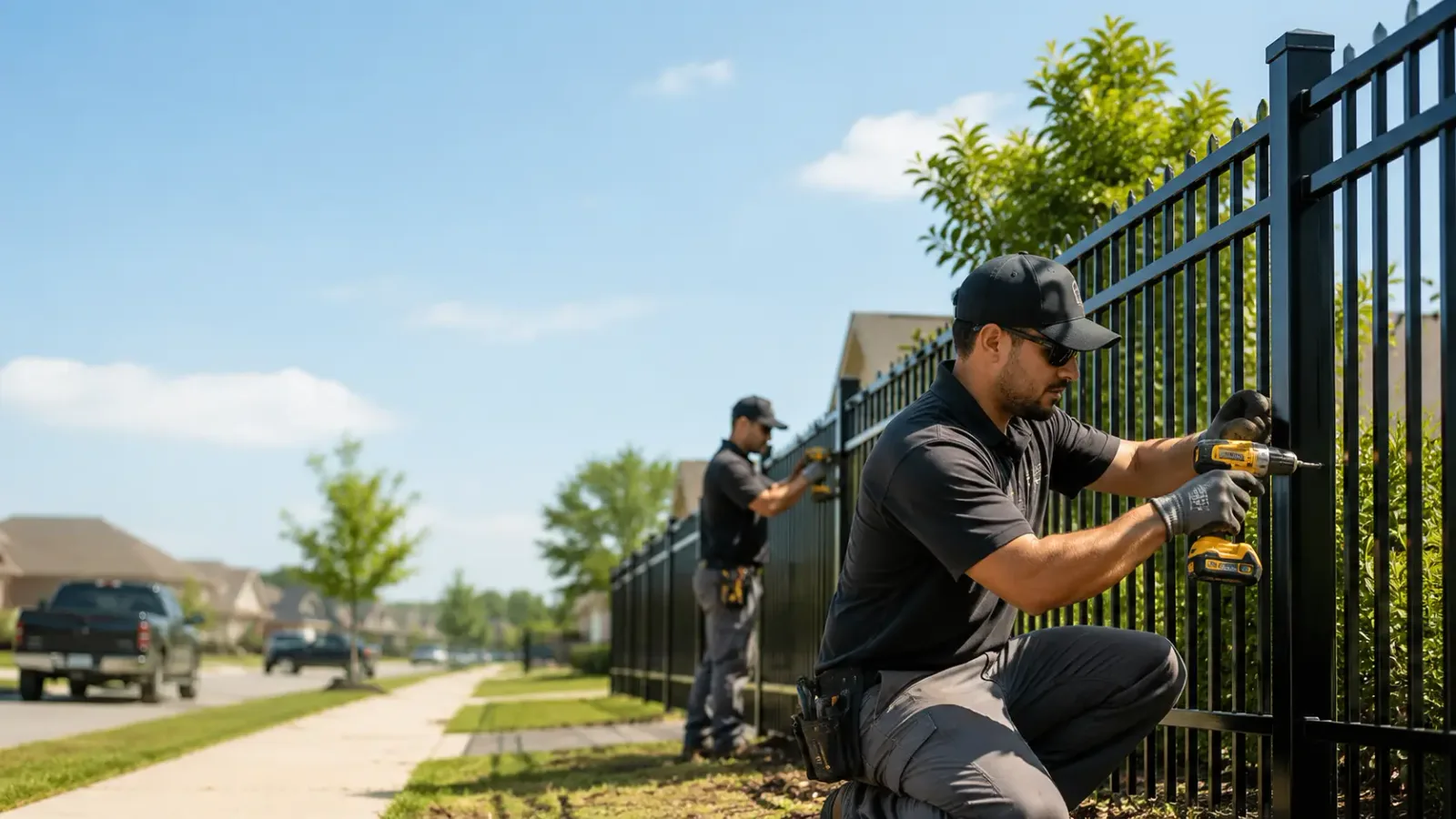 Metal Fence Installation in Port Washington, OH